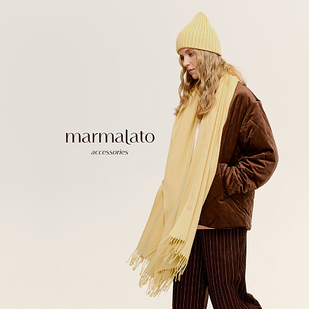 Новинки теплых весенних аксессуаров в Marmalato
